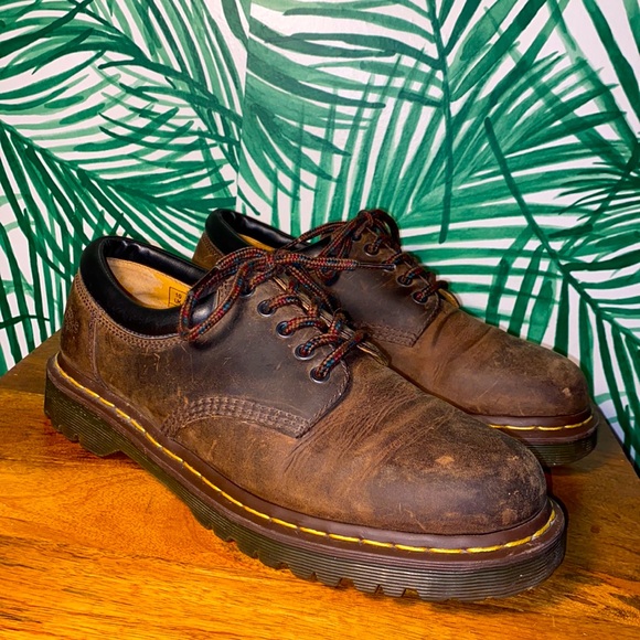 Dr. Martens Other - Dr. Martens Crazy Horse Brown Leather Oxfords 8053 Men’s Size US 11